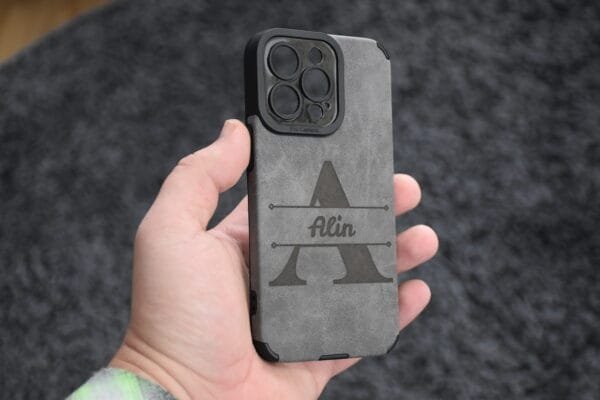 Iphone Case Leather Engrave